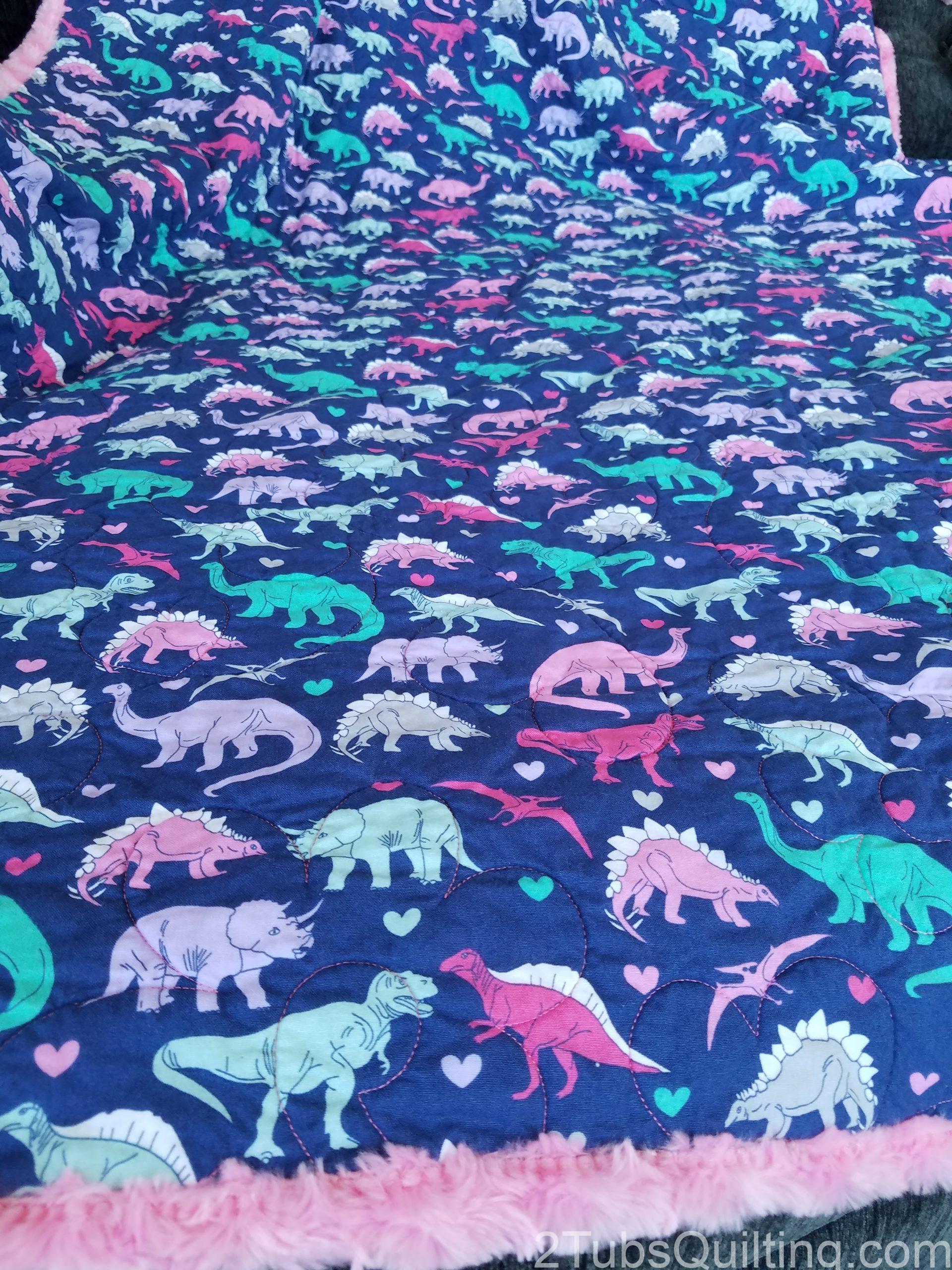 soft dinosaur blanket