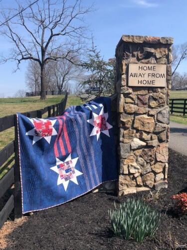 Showering Star Patriot at Retreat